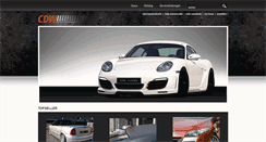 Desktop Screenshot of cdw-tuning.de